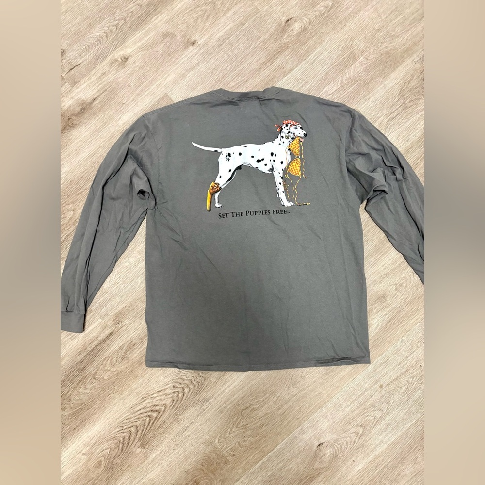 Sea Dog Free Puppies Long Sleeves Tee I5